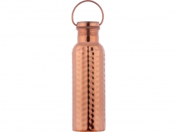 Pure Copper Hammered Bottle with Handle 600 ML