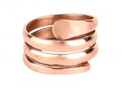 Pure Copper Multi Spiral Ring