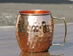 Pure and Solid Copper Hand Beaten Moscow Mule Mug