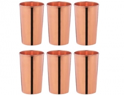 Set of Six Plain without Dimple Tumblers
