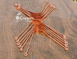 Pure Copper Tongue Cleaner Set of 12