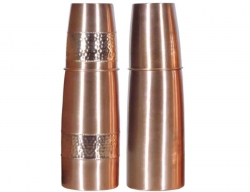 Set of Pure Copper Water Bottle wit