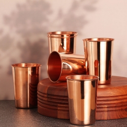 Set of Six Plain without Dimple Tumblers