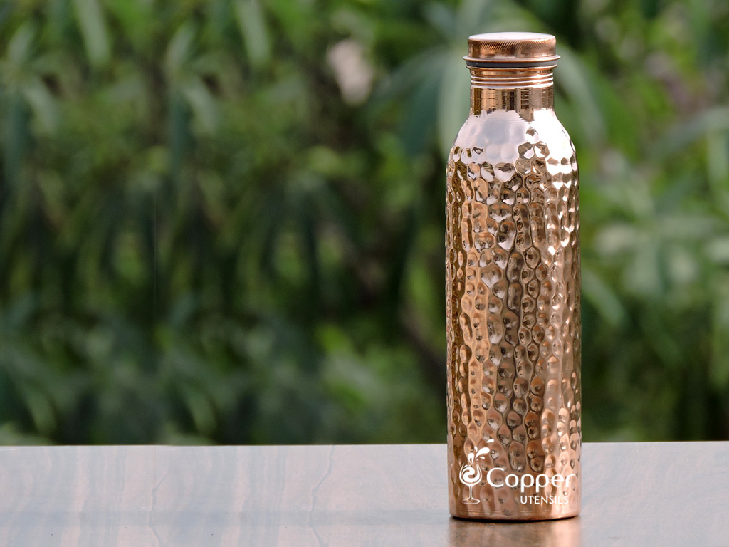 How to Prepare Alkaline Water with Copper Water Bottle – Copper Utensil  Online Store