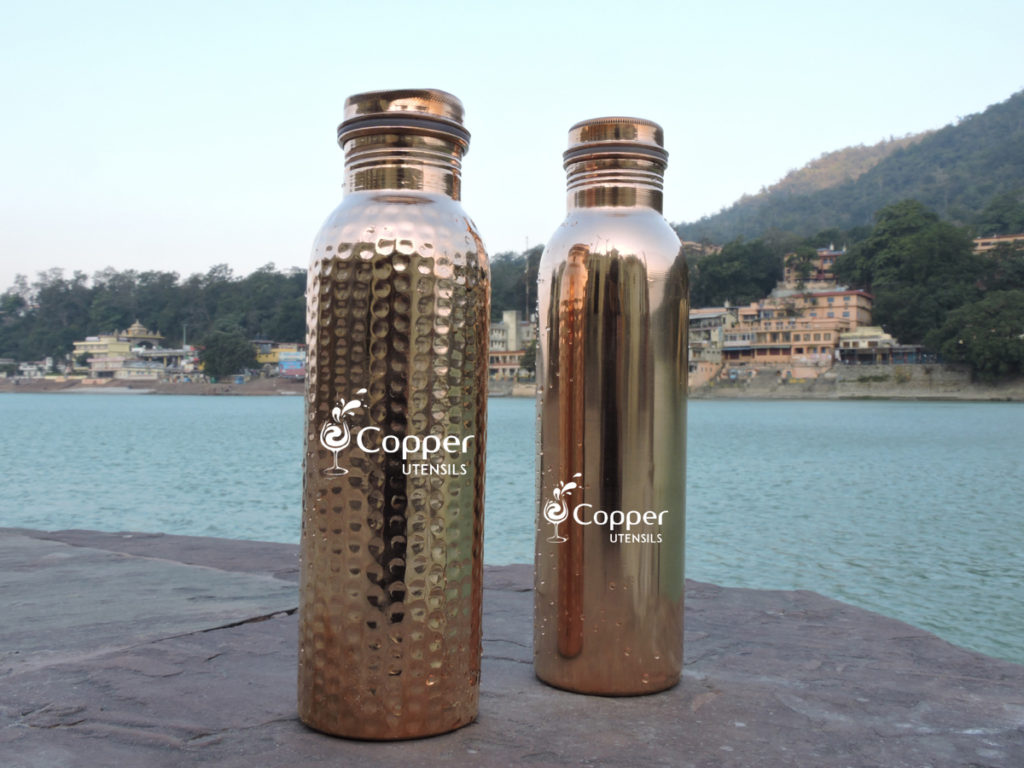 copper water bottle
