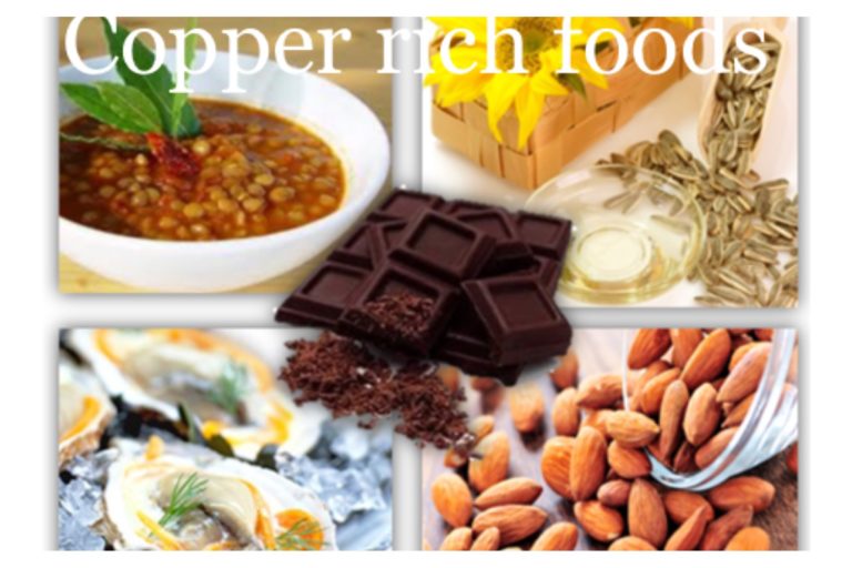 Food sources rich in copper