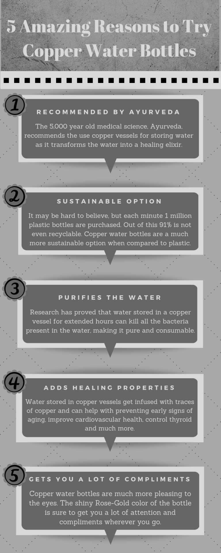 5 Amazing Reasons to Try Copper Water Bottles